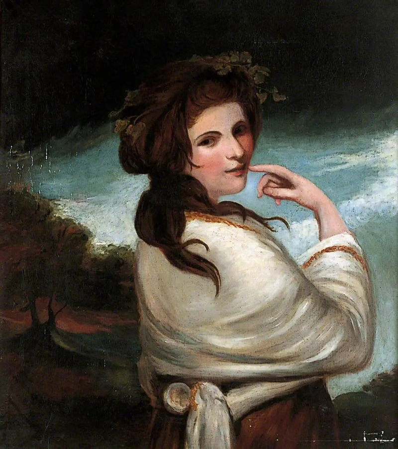 Lady Hamilton in bacchante - Joshua Reynolds