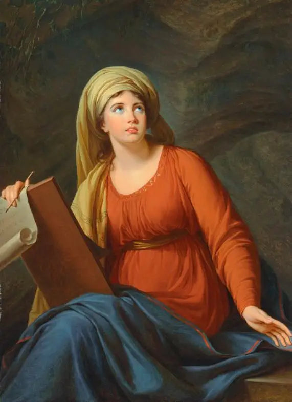 Lady Hamilton in sibilla - Élisabeth Vigée Le Brun
