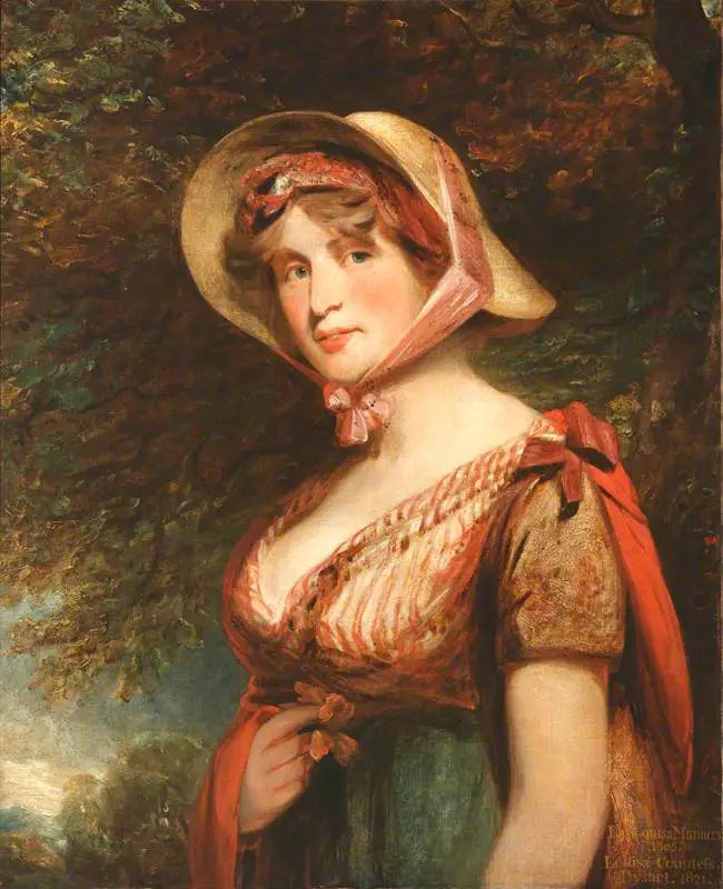 Lady Louisa Tollemache, contessa di Dysart (1745-1840) (d'après John Hoppner) - John Constable