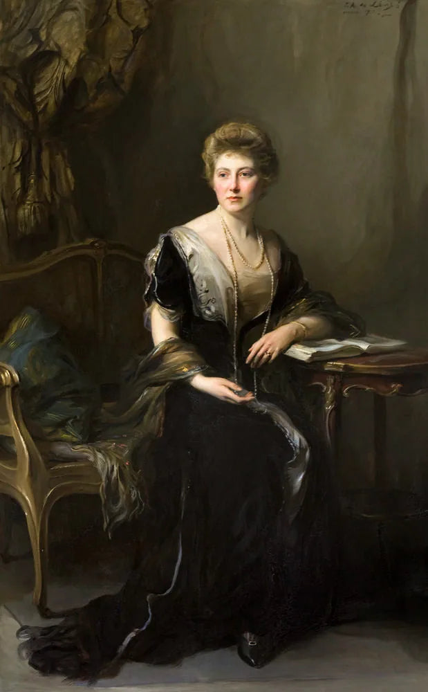 Lady Marie Louise Hamilton, figlia di William, decimo duca di Hamilton - Filippo di Laoszlo