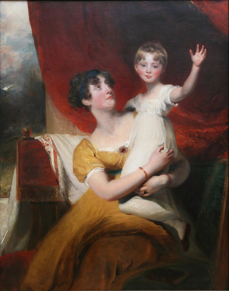 Lady Orde con sua figlia Anne - Thomas Lawrence