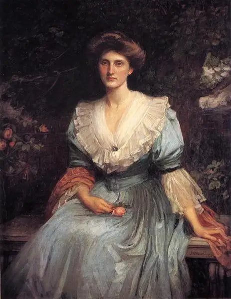 Reproduction du tableau « Lady Violet Henderson- John William Waterhouse » par Alpha Reproduction en peinture à l’huile
