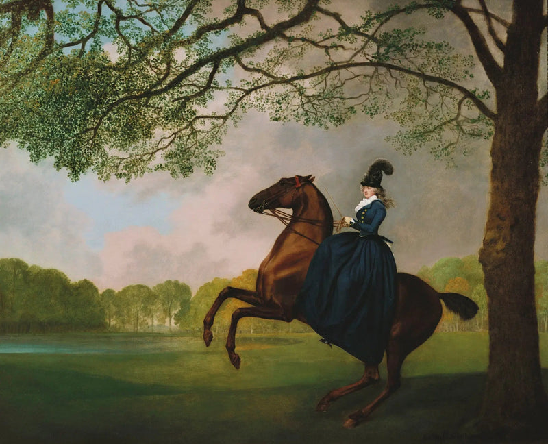 Laetitia, Lady Lade (deceduta nel 1825) - George Stubbs