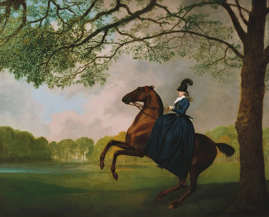 Laetitia, Lady Lade (deceduta nel 1825) - George Stubbs