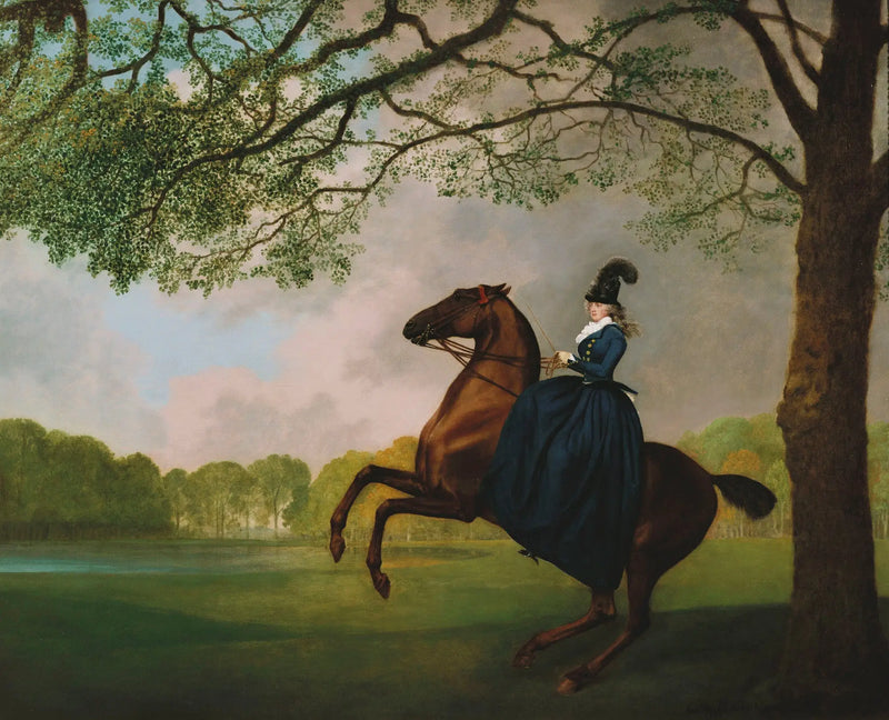 Laetitia, Lady Lade (deceduta nel 1825) - George Stubbs