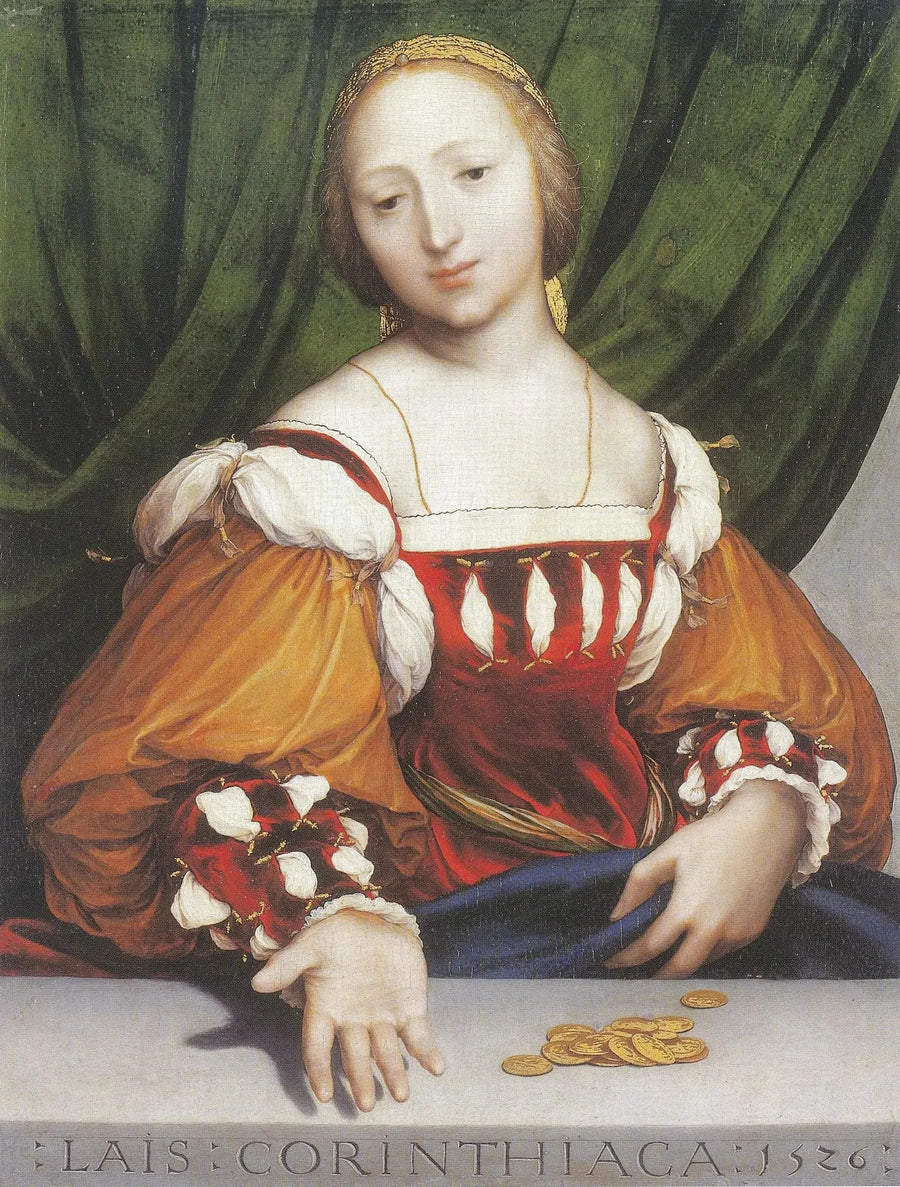 Laïs di Corinto - Hans Holbein il Giovane