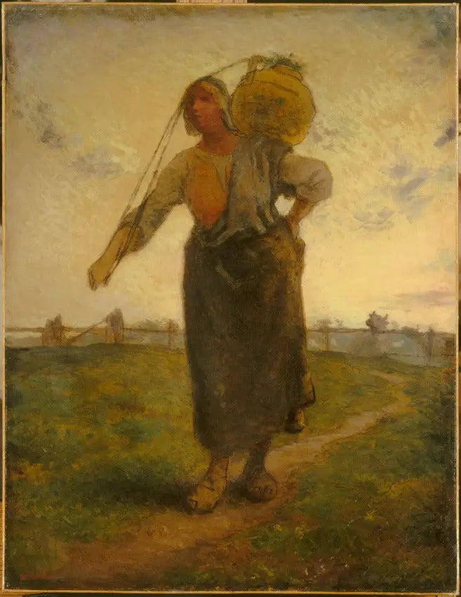Lattiera normanda a Gréville - Jean-François Millet