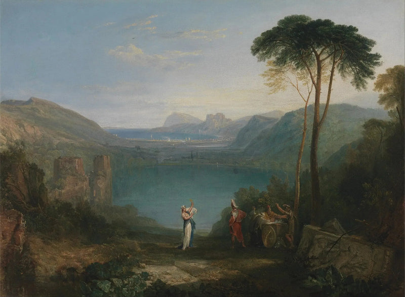 Lago Averno: Enea e la Sibilla Cumana - J. M. W. Turner