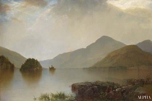 Lago George di John Frederick Kensett - Riproduzioni di quadri e dipinti di alta gamma
