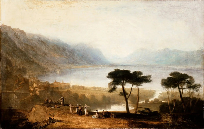 Lago di Ginevra da Montreux - J. M. W. Turner
