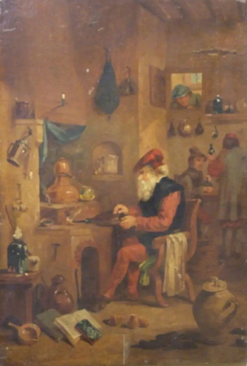 L'Alchimiste - David Teniers il Giovane