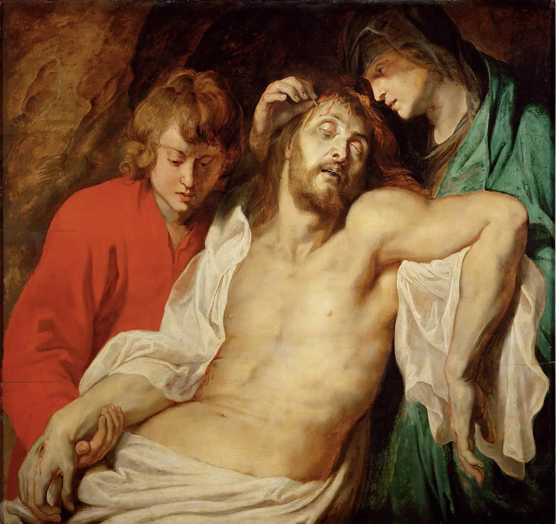 Lamentation du Christ di Maria e Giovanni - Peter Paul Rubens