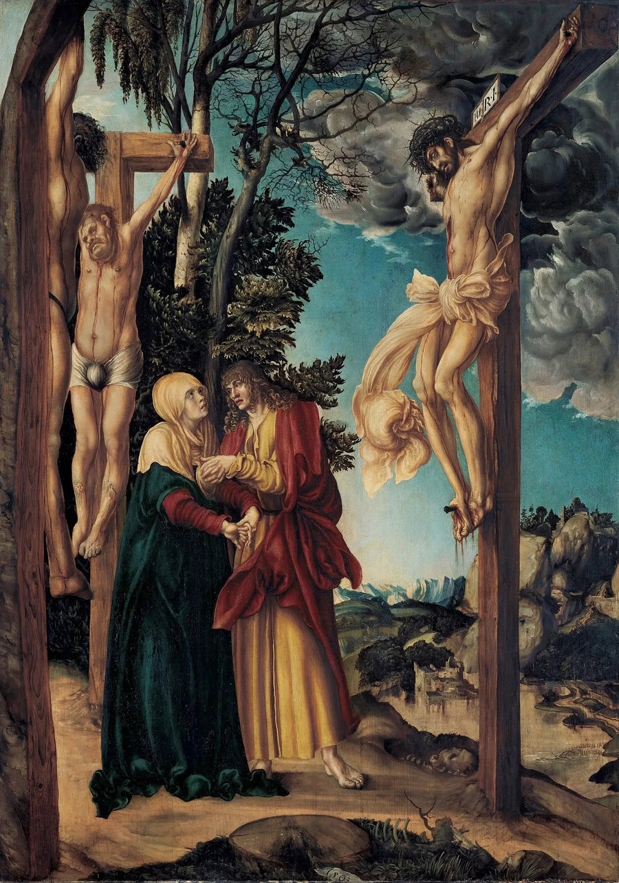 Lamentation sotto la Croce - Lucas Cranach il Vecchio