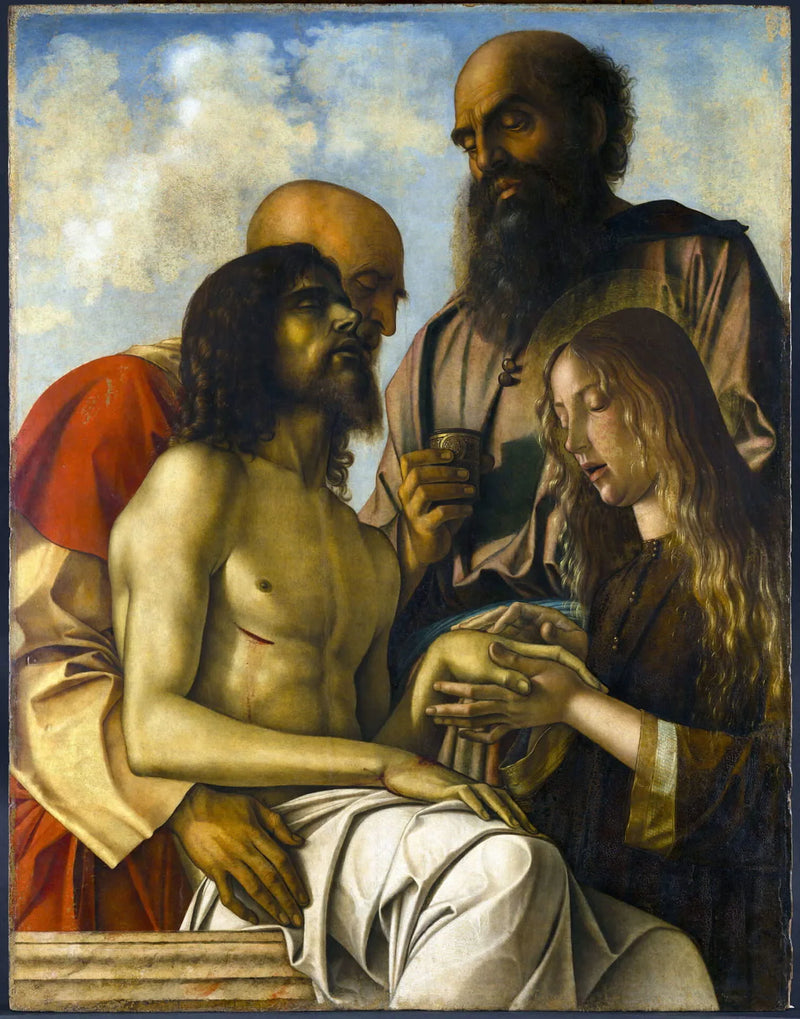 Lamentation sur le corps du Christ morto - Giovanni Bellini