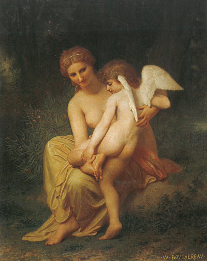L’Amour blessé - Bouguereau