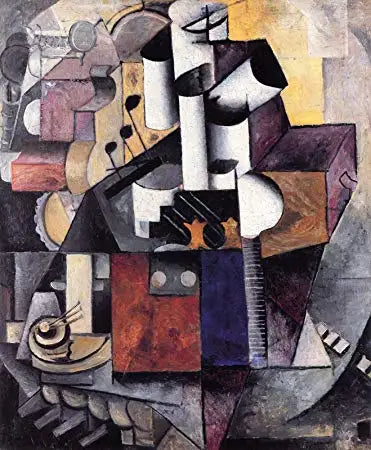 Lampada / Strumenti musicali - Kazimir Malevich