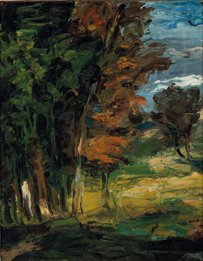 Reproduction du tableau « Landscape - Paul Cézanne » par Alpha Reproduction en peinture à l’huile
