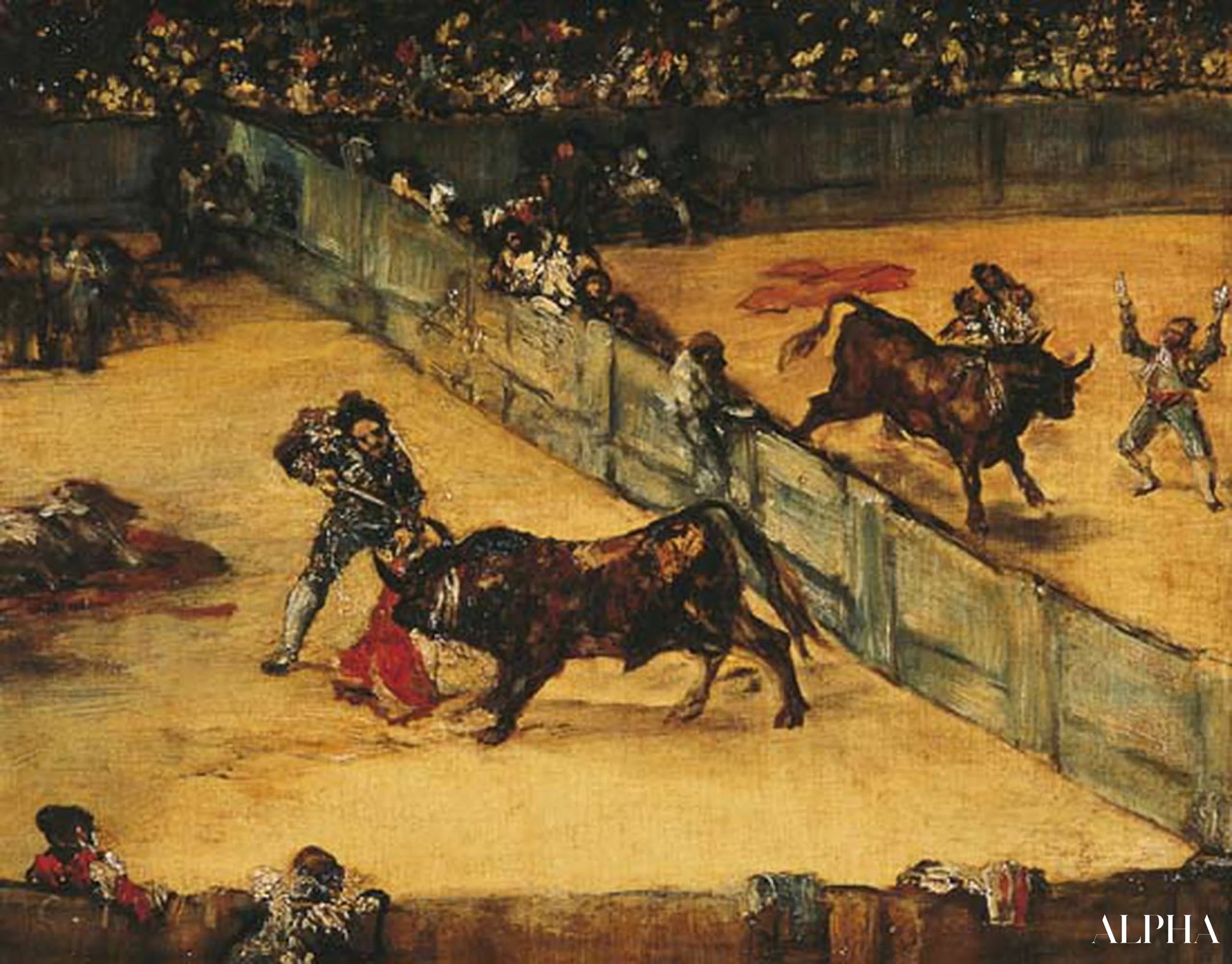 L'anello diviso - Francisco de Goya - Riproduzioni di quadri e dipinti di alta qualità