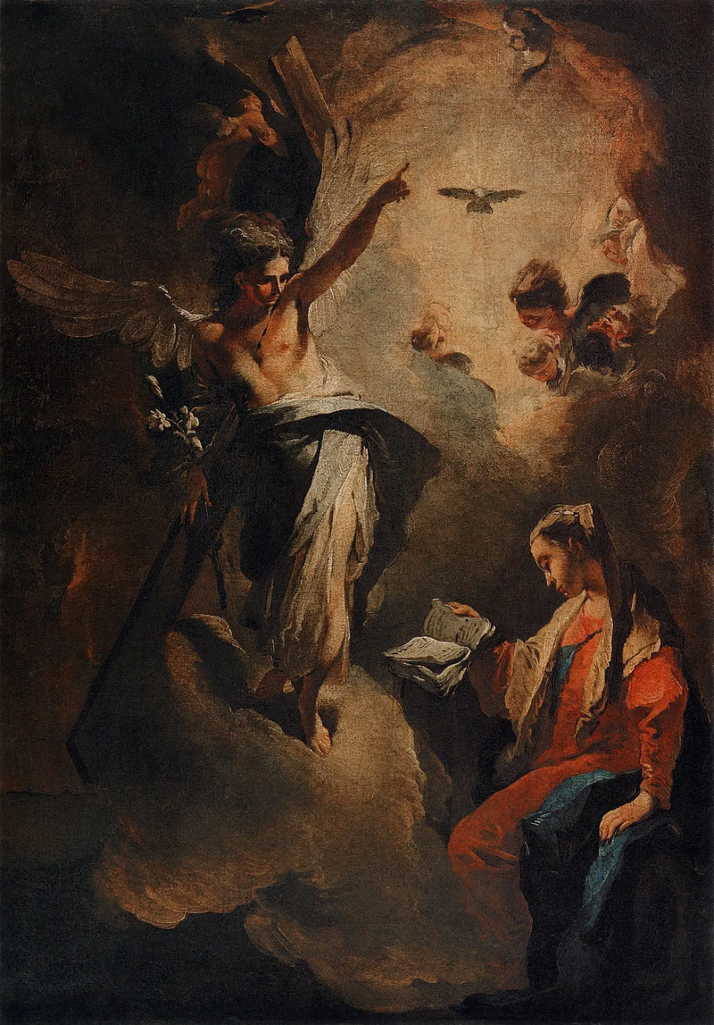 L'Annunciazione alla Beata Vergine Maria - Giovanni Battista Tiepolo