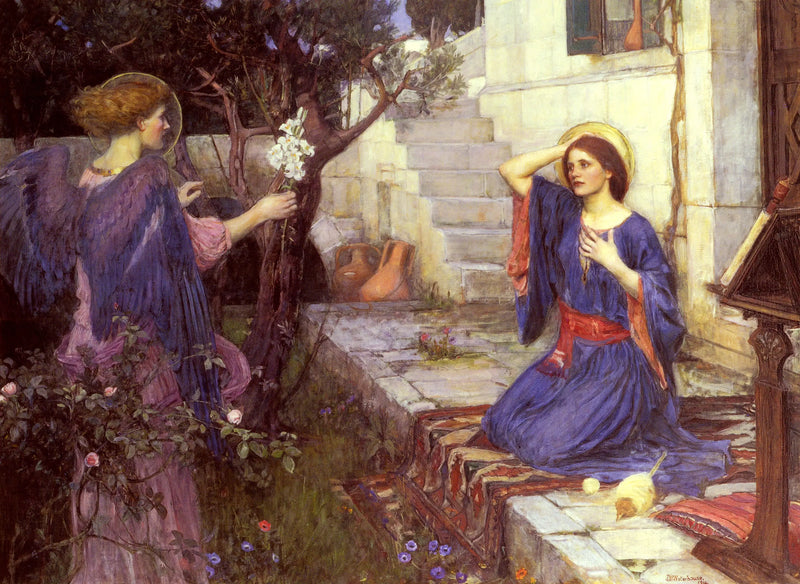 L'Annunciazione - John William Waterhouse