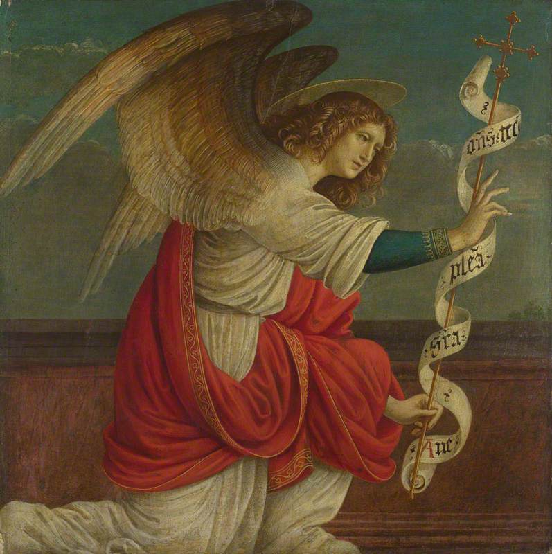 L'Annunciazione : L'angelo Gabriele - Gaudenzio Ferrari