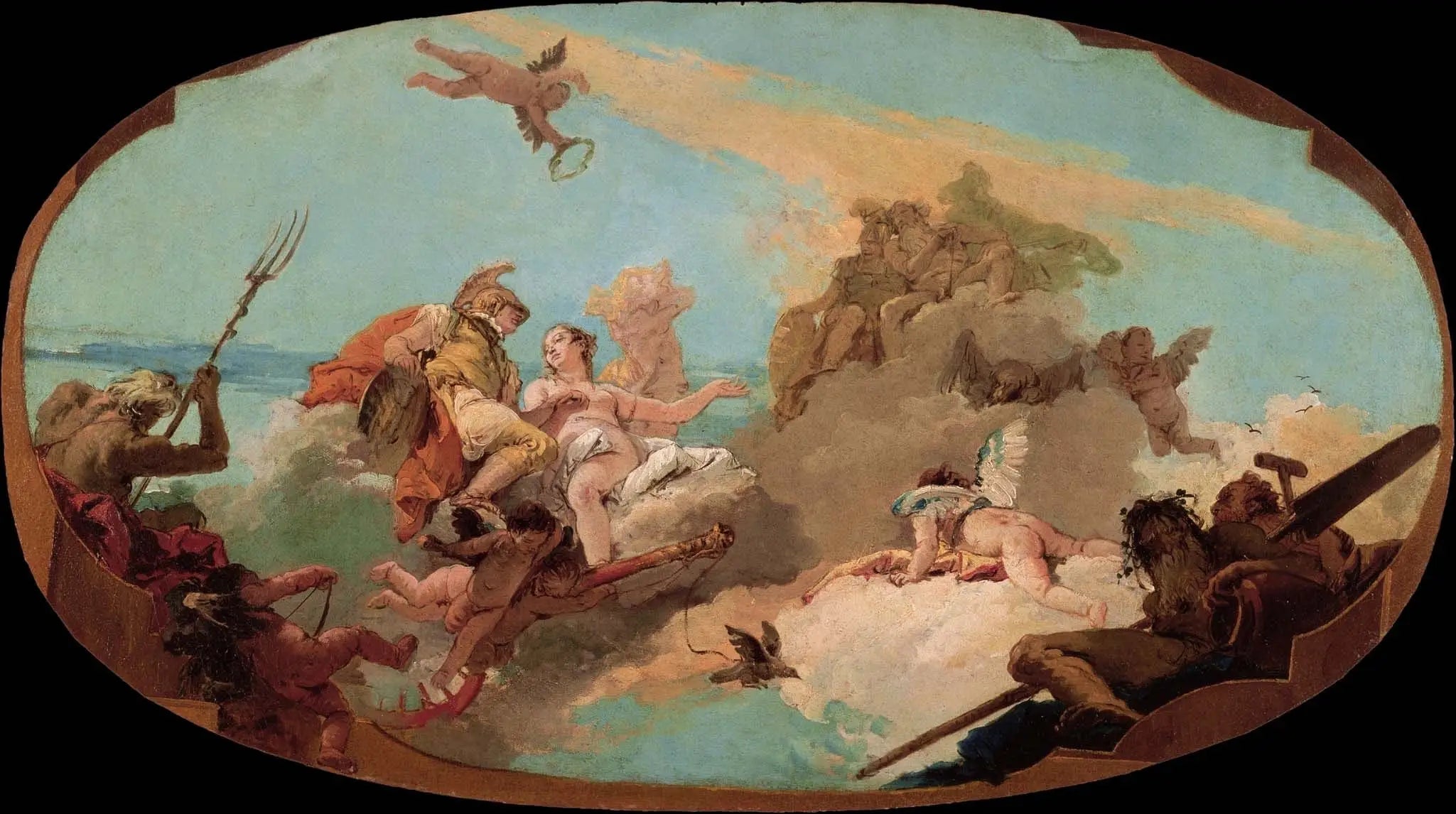 L’Apothéose de l’amiral Vettor Pisani - Giovanni Battista Tiepolo - Alpha Reproduction