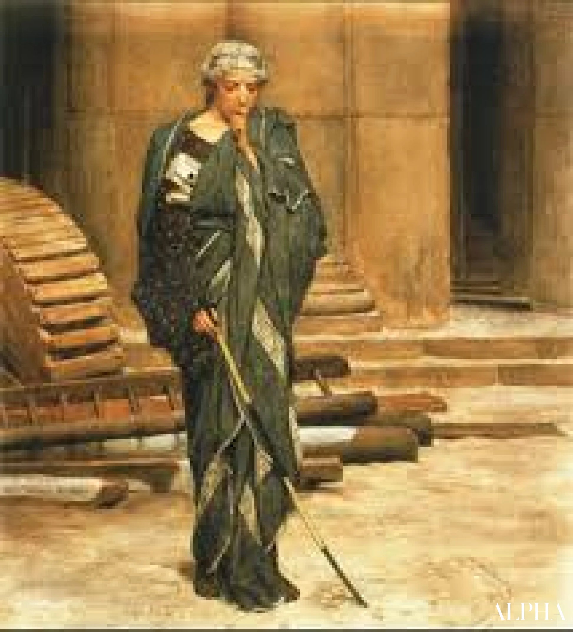 L'architetto del Colosseo - Lawrence Alma-Tadema Riproduzioni di dipinti a olio