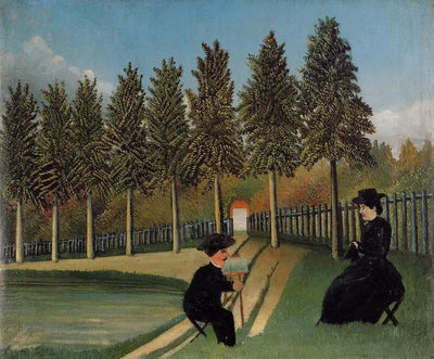 L’Artiste peignant sa femme - Henri Rousseau - Alpha Reproduction