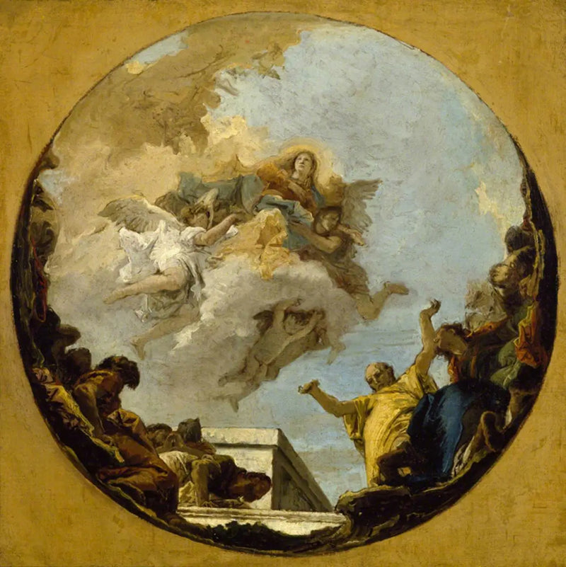 L'Assunzione della Vergine - Giovanni Battista Tiepolo