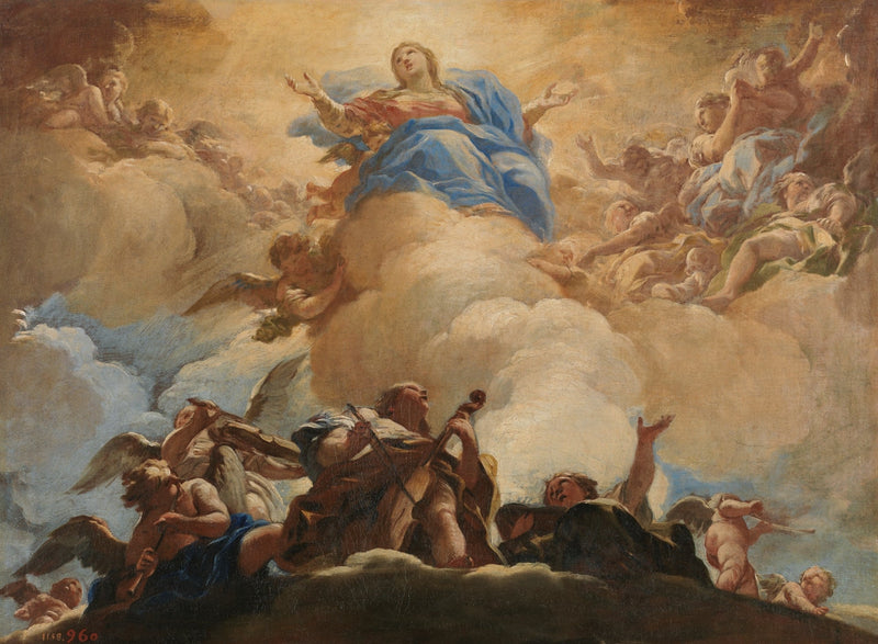 L'Assunzione della Vergine - Luca Giordano