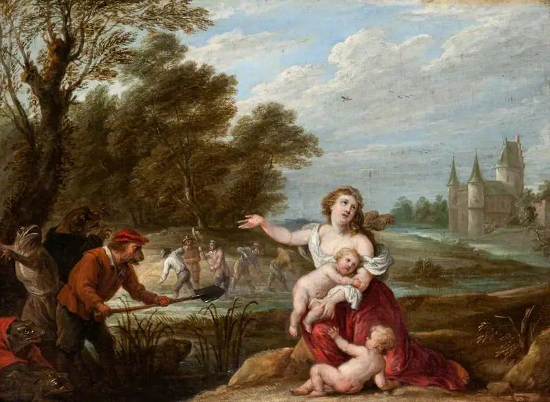 Latone e i contadini licii - David Teniers il Giovane