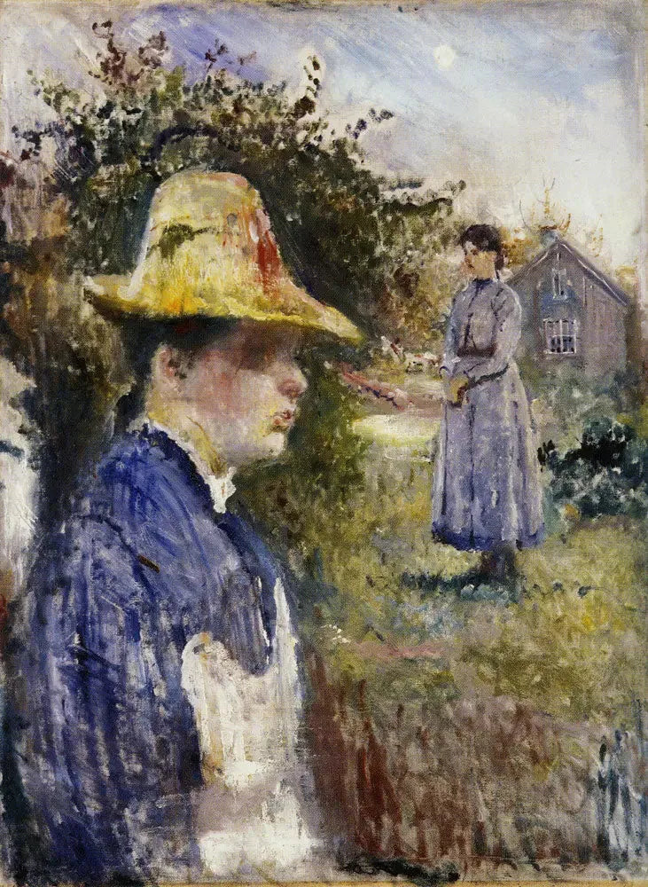 Laura e Inger al sole d'estate - Edvard Munch