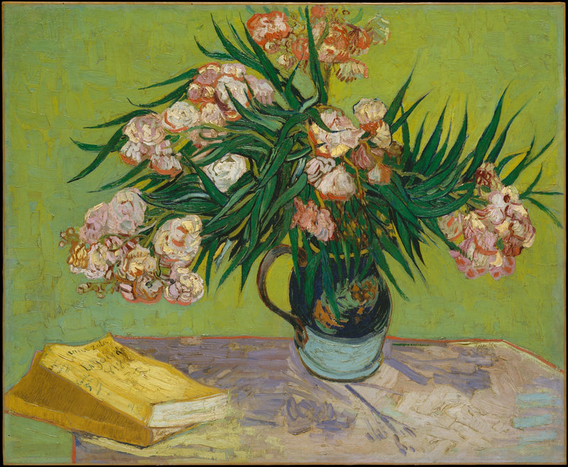 Vaso con alloro rosa - Vincent van Gogh