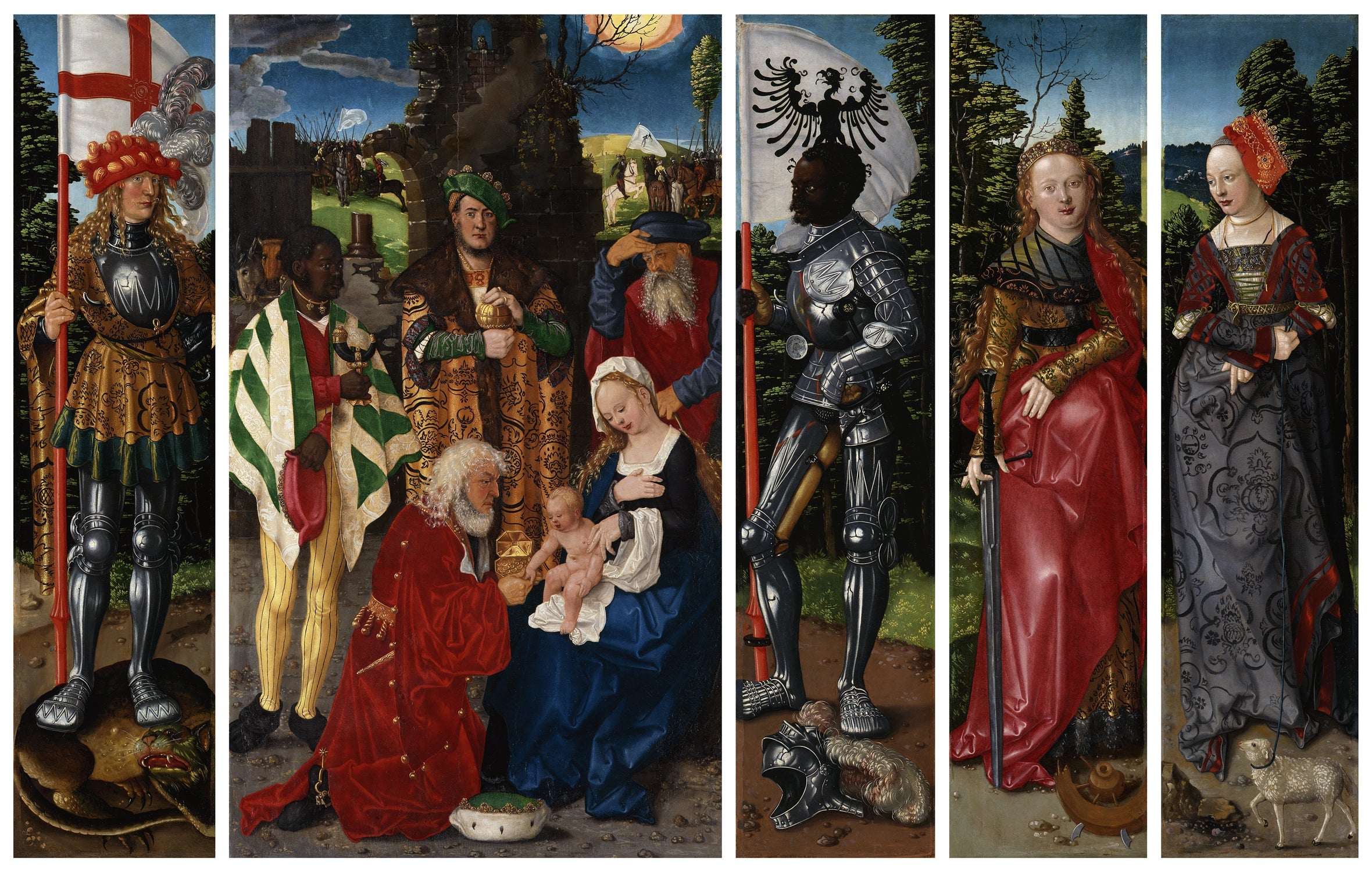 L’autel des trois rois - Hans Baldung Grien - Alpha Reproduction
