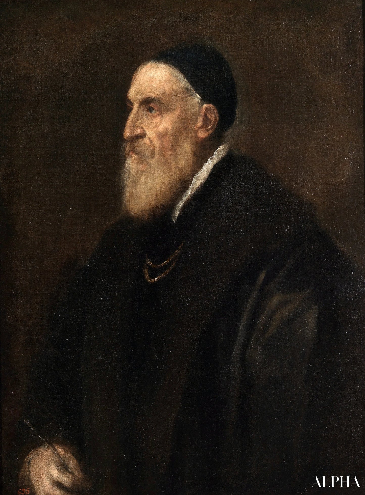 L'autoritratto - Tiziano - Riproduzioni di quadri e dipinti di alta gamma