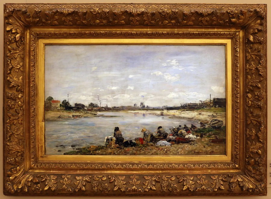 Lavaggio - Eugène Boudin