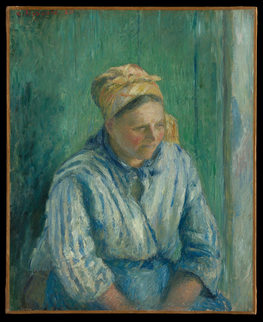 Lavandière, étude - Camille Pissarro
