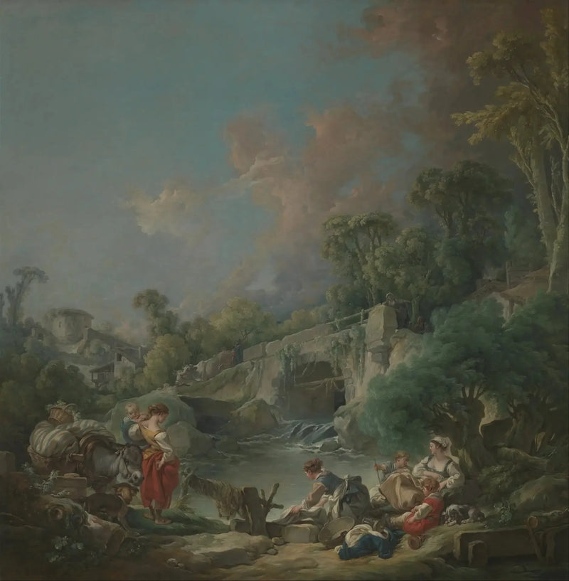 Lavandaie - François Boucher