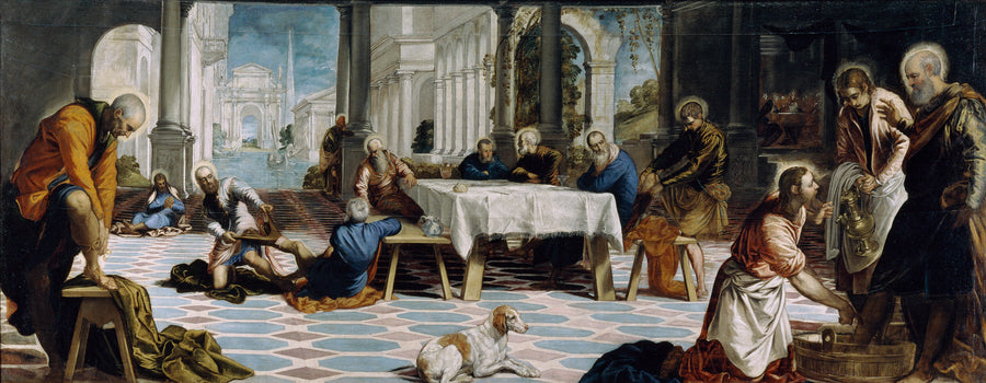 Le Lavement des pieds - Le Tintoret