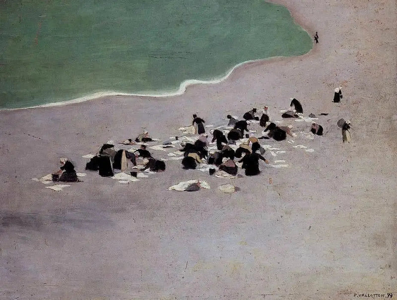 Lavatrice a Étretat - Félix Vallotton