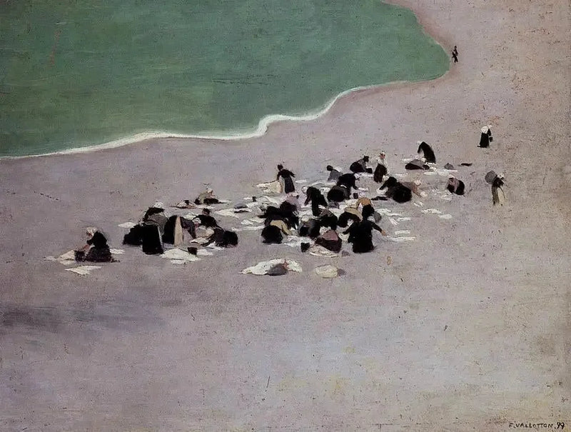 Lavatrice a Étretat - Félix Vallotton