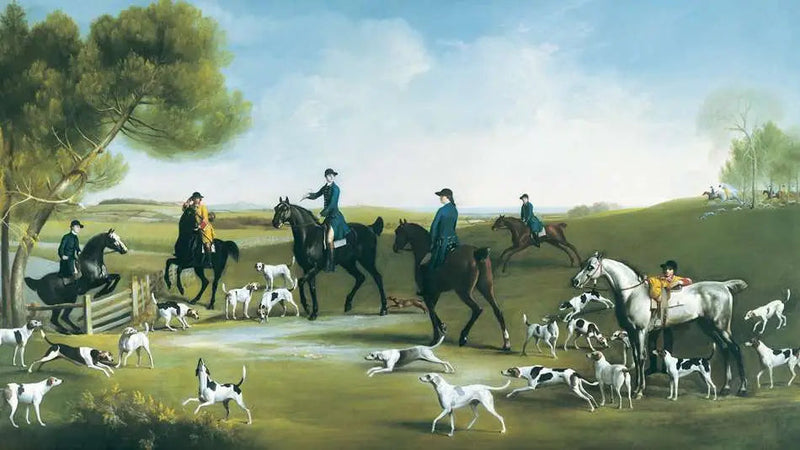 Il terzo duca di Richmond con la Caccia di Charlton - George Stubbs