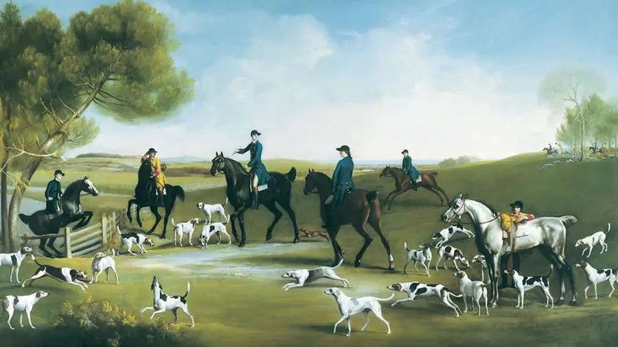 Il terzo duca di Richmond con la Caccia di Charlton - George Stubbs