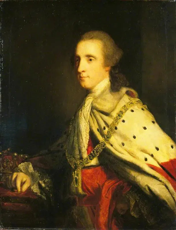 Il 4º duca di Queensberry (« Old Q ») nel ruolo del conte di March - Joshua Reynolds