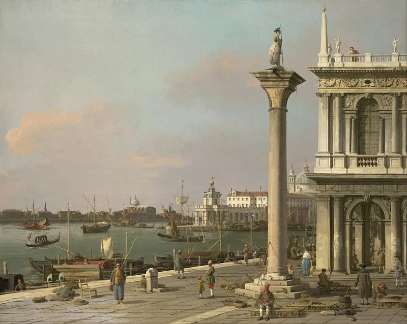 Il Bacino di San Marco depuis la Piazzetta - Canaletto