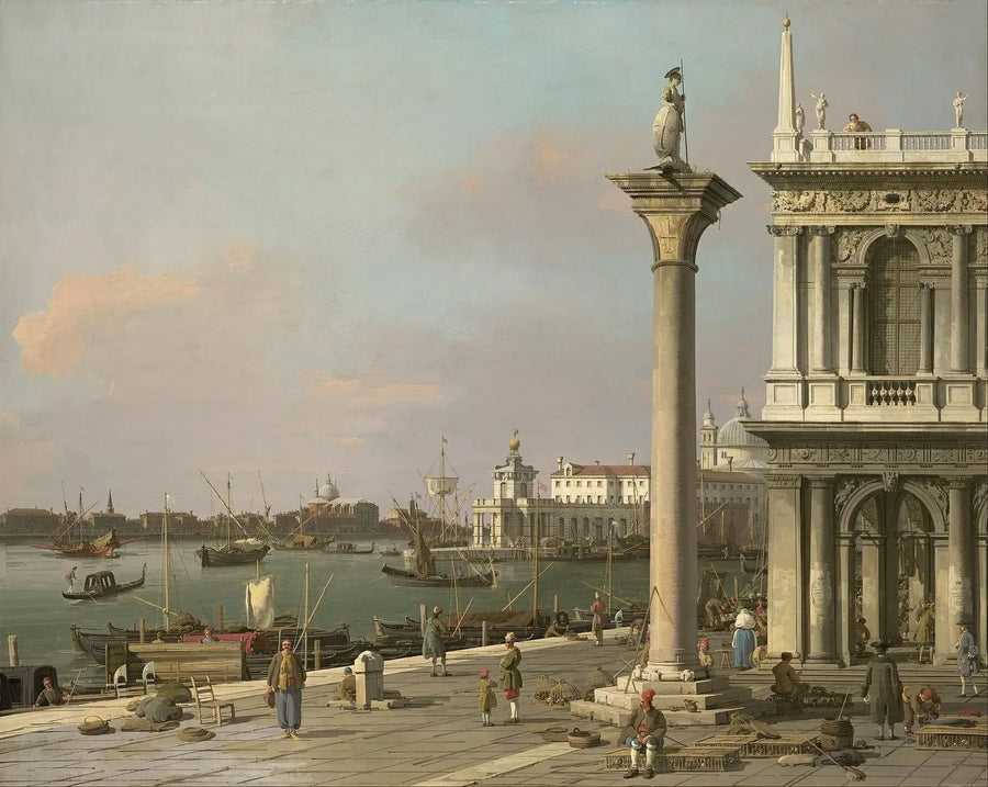 Il Bacino di San Marco depuis la Piazzetta - Canaletto