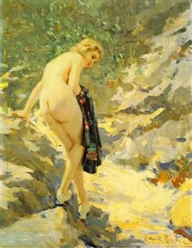 Il bagnante - Robert Lewis Reid