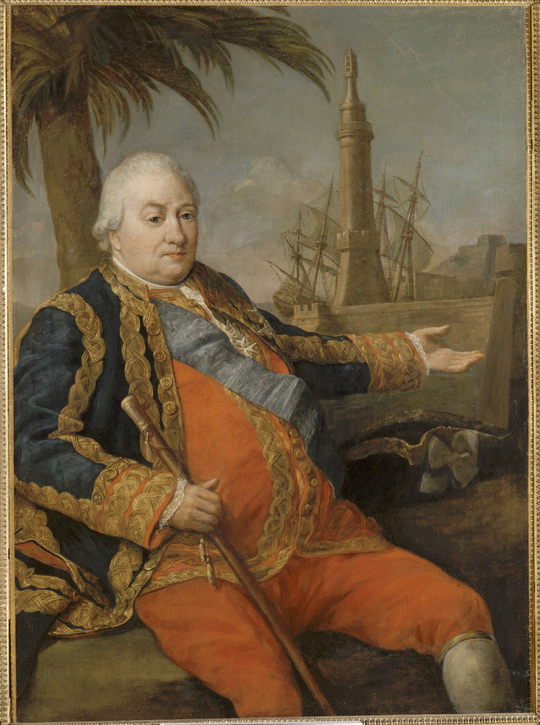 Il Bailli de Suffren, ammiraglio di Francia (1726-1788) - Pompeo Batoni