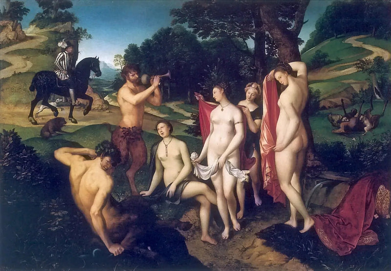 Il Bagno di Diana - François Clouet