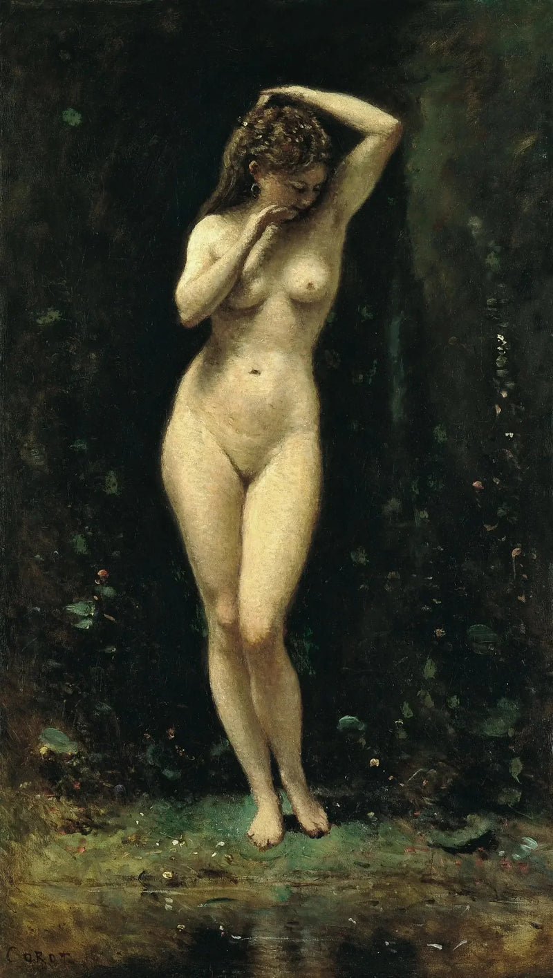 Il Bagno di Diana (La Fontaine) - Jean-Baptiste Camille Corot